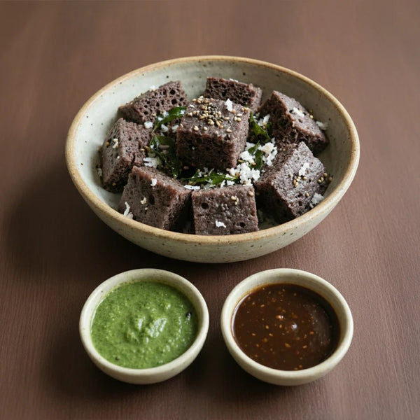 Ragi Dhokla Recipe - Spongy Millet Dhokla in Under 15 Minutes