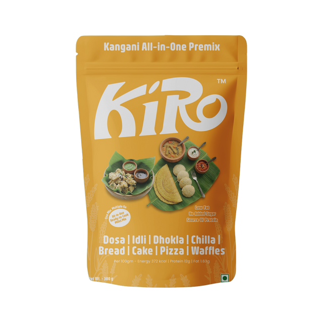 Kiro Kangani (Foxtail Millet) Dosa, Idli & Dhokla Mix — Pre-order